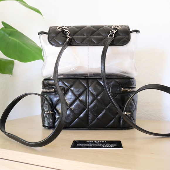 Chanel PVC Aquarium Backpack Bag main image 7